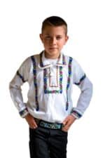 Hand Embroidered Beaded Kid Shirt