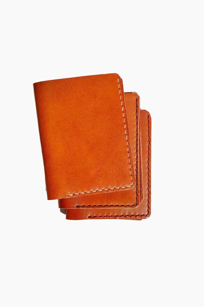 Wallet for credit card and bills - Brown