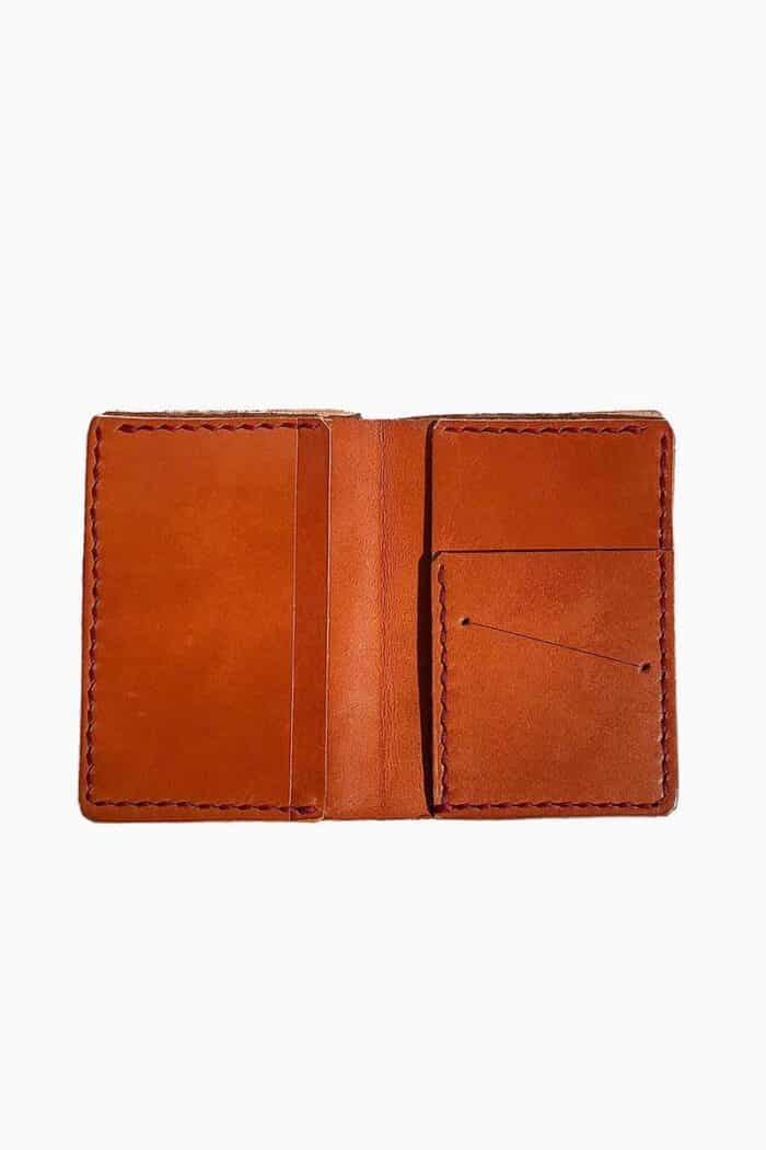Wallet for credit card and bills - Brown