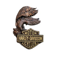 Harley Davidson Panoplia - Scultura in legno