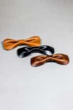 multicolour Bow tie leather