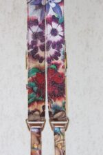 leather strap photographer floral pattern