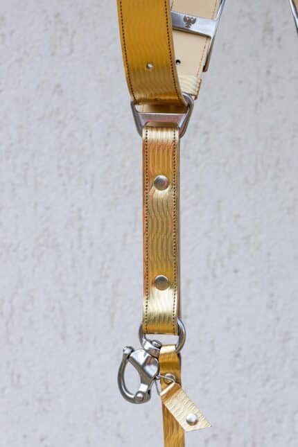 Tingala Gold Leather Strap for photographer and videographer