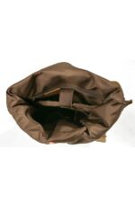 Denver leather backpack and textile Turquoise - Image 7