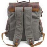 Lugano 2 Green Natural leather and textile backpack