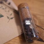 Cork USB Stick Kingston 3.0 – glass jar with cork stopper USB flash drive