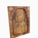 Jesus Christ – hand-carved wood icon