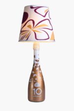 Handcrafted Poretti bottle lamp – upcycled Poretti beer bottle with Edison bulb