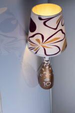 Handcrafted Poretti bottle lamp – ambient light effect