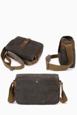 DSLR Canvas Bag Messenger Shoulder Bag - Image 3