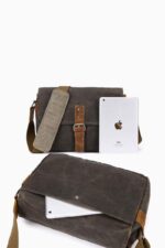 DSLR Canvas Bag Messenger Shoulder Bag - Image 4