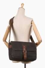 DSLR Canvas Bag Messenger Shoulder Bag - Image 2