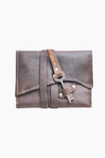 Classic leather tobacco pouch handmade genuine leather GenuineStrap