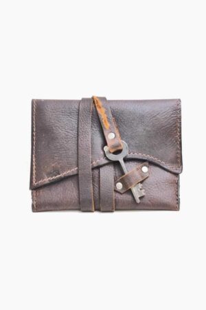 Classic leather tobacco pouch handmade genuine leather GenuineStrap