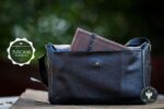 Black messenger DSLR bag Tuscans - Image 8