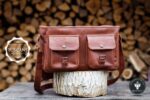 Brown messenger DSLR bag Tuscans - Image 3