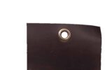 leather wall pocket 3 slots remote control organizer