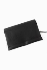 leather watch case closed buckle strap black full grain leather
