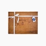 Wood Album Box Medium - Personalized Wooden Photo Album Box for Photographers