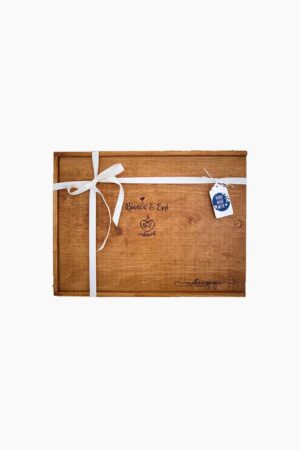 Wood Album Box Medium - Personalized Wooden Photo Album Box for Photographers