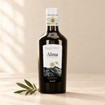 Bottle of Alma IGP Sicily extra virgin olive oil 500 ml, cold extracted