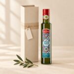 Gourmet favour with IGP Sicily extra virgin olive oil 250 ml and gift box