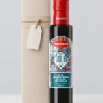 Olive oil wedding favour, IGP Sicily extra virgin 100 ml with gift box and printed card
