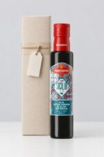 Olive oil wedding favour, IGP Sicily extra virgin 100 ml with gift box and printed card